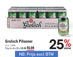  grolsch blikjes bier 4 6 25 33 meesterschap blikken gb premium pils pilsner pilsener tray 