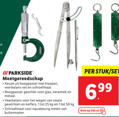  1 25 50 99 parkside meetgereedschap kraspen glas keramiek metaal zware gewichten koffers nauwkeurig buitenmaten stuk 6. lidl.nl 