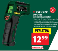  2 3 8 23 iii parkside infrarood temperatuurmeter jaar oppervlaktetemperatuur vinden punts laser nauwkeurige weergave stuk lidl.nl 