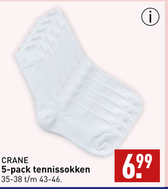  tennissokken 5 crane pack 