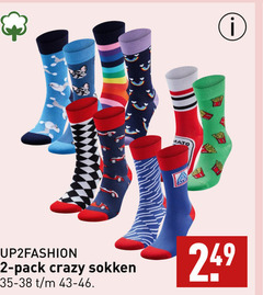  damessokken herensokken 2 pack crazy sokken 24 