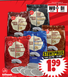  1 de beste koffiepads 6 10 16 36 100 dark roast koffie karakter pads sterkte espresso regular rond ml zak stuks cafeine vrij mokka verfijnd 