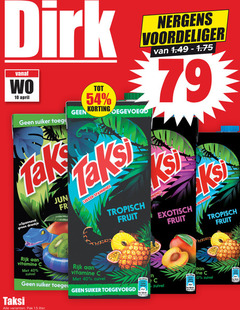  taksi fruitdrank 1 4 10 11 28 33 34 40 100 140 250 350 suiker tak groen drankje tropisch fruit exotisch rijk vitamine zuivel energie ml pak liter pet 