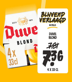  duvel speciaalbieren 4 33 dove 4x blond verlaagd 