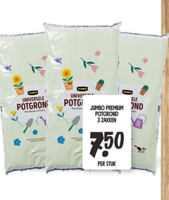  2 3 20 bio jumbo universele potgrond binnen buiten potten voeding premium zakken stuk ond wit 