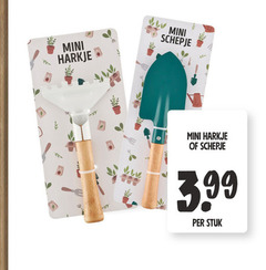  mini harkje schepje 3.99 stuk 