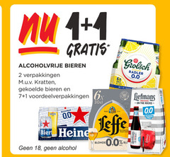  heineken 0.0 liefmans leffe amstel grolsch blikjes bier alcoholvrij 1 2 7 18 55 100 alcoholvrije bieren kratten 6x reine biertje 00 pils alcohol anno meesterschap citroen radler frisse fruitesse free blonde belge belgisch abdij sea 