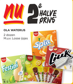  2 3 50 halve ola waterijs dozen ijsjes festini fruitijsjes peren flavours without 8x lick limoni sicilia 