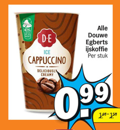  douwe egberts ijskoffie 40 less plastic ice cappuccino creamy stuk 