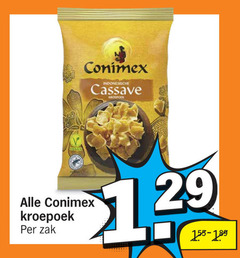  4 conimex indonesische cassave kroepoek zak 