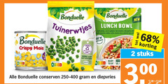  2 100 bonduelle crispy score tuinerwtjes new recyclable bag vers seizoen 6min lunch bowl spelt erwtjes zwarte cherrytomaten rode paprika tomates cherry rojo acai natural ingredients ready to x1 conserven diepvries stuks 00 