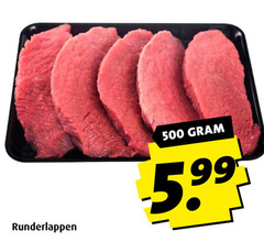  500 runderlappen 5.99 