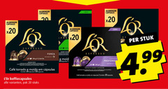  douwe egberts l or koffiecups 19 20 aluminium capsules espresso oz ground coffee nespresso orig cafe forza intensity compatible with original machines las compatibles avec les mcafee em koffiecapsules pak stuks lungo ge profondo stuk 