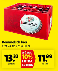  dommelsch krat bier 2 10 24 30 stuks stuk 