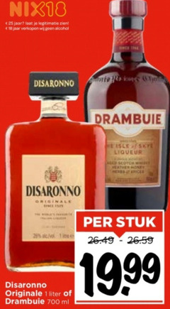  1 18 25 700 jaar legitimatie alcohol since char disaronno monte when drambuie originale liter ml isle skye liqueur scotch whisky heather money herbs at spices stuk 