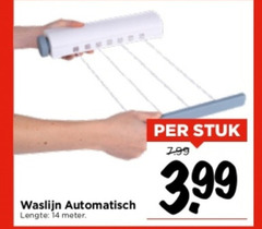  14 waslijn automatisch lengte meter stuk 3.99 