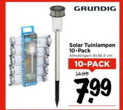  10 grundig solar tuinlampen pack 5 cm 