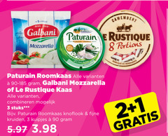  1 2 3 8 90 galbani mozzarella camembert paturain rustique portions verse fromage knoflook fine finest roomkaas le kaas combineren stuks fijne kruiden kuipjes 