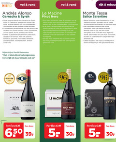  rode wijn 5 9 18 25 30 96 jaar legitimatie alcohol tabak nix18 rond alonso garnacha syrah spaanse blend calatayud zuiden rioja hooggelegen wijngaarden bodem rijk leisteen geraffineerde smaken zwarte bessen cassis rijpe kersen peper laurier zoethout vanille specialiteiten tapas gazpacho chorizo barbecue gourmet rood vlees lamsbout paddenstoelen stoofgerechten wild oude kaas le pinot nero veneto uitlopers alpen klimaat waarin druif frivole karakter geur rijper franse noir soepel smaakvol fluwelig zacht bosvruchten viooltjes tonen specerijen kruidigheid serveer italiaanse risotto pittige kip groentegerechten aubergine gesmolten robuust monte tessa salice salentino klassieke gemaakt druivenrassen negroamaro malvasia zachte volle zwoelheid hints kaneel koffie rijp lichte afgerond zoet fruit chocolade kruiden voegen rijke dimensie pasta ragout mixed grill bistro aardappeltjes gepaneerd wijnschrijver harold hamersma smaakt grand international wine award vini gold andres bodegas punti luca my fles doos 65 