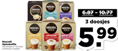  nescafe oploskoffie 3 8 10 gold doosjes stuks combineren espresso latte wiener melange mocha caramel cappuccino heertje mix ingredienten natuurlijke afkomst amaretto 5.99 