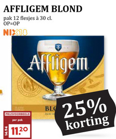  affligem speciaalbieren 12 25 30 blond pak nix18 ports 