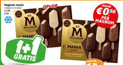  1 2 8 magnum mania dozen stuks cracking chocola mani chocolate classic almond white double caramel mega 