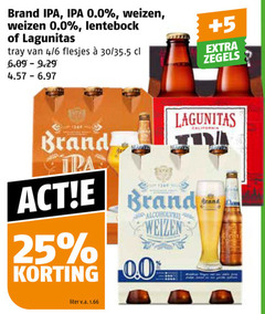  brand speciaalbieren 25 30 2014 0.0 weizen lentebock lagunitas tray 4 6 5 zegels california alcoholvrij liter v.a. 