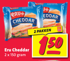  eru cheddar 2 10 150 pakken 