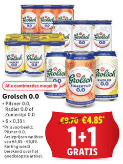  grolsch alcoholvrij bier 1 6 click 0.0 radler b combinaties pilsner zomertijd 33 l varieeren 4 berekend artikel 