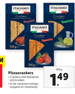  100 style crackers pomodori secchi olive ge catan olla marinara italiaanse stijl kruiden tomaat oregano rozemarijn rosmarino 