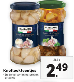  knoflookteentjes zonnebloemolie garlic with herbs naturel kruiden 