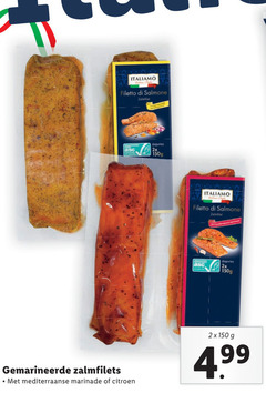  2 150 salmone 2x diepvries gemarineerde zalmfilets mediterraanse marinade citroen 