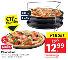  3 4 5 1885 goedkoper cm delig jahre zenker baking since pizzabakset gelijktijdig bereiden oven lidl.nl 