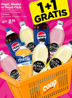  1 2 pepsi rivella royal club flessen liter combineren roya suiker original licht sprankelend origin 