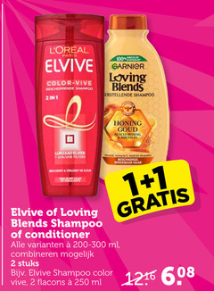  1 2 100 paris elvive color vive beschermende shampoo garnier loving blends herstellend elixer uva uvb filters beschermt kleur gekleurd haar highlights honing goud acacia bijenwas herstel punten breekbaar conditioner ml combineren stuks 