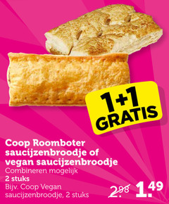  1 2 roomboter saucijzenbroodje combineren stuks 