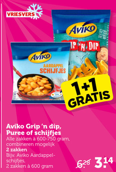  1 2 100 500 600 vriesvers aviko sharp grip you make dip aardappel schijfjes puree zakken combineren 