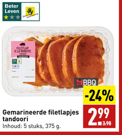  5 beter leven dieren bescherming filetlap la tandoori varken gewicht gebruiken gemarineerde filetlapjes inhoud stuks bbq 