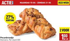  2 27 100 maandag week pecanbroodje ovenvers stuk 