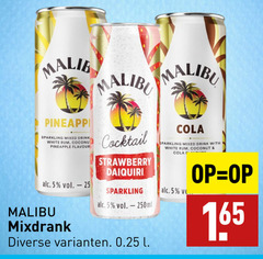  5 25 malie sparkling mixed drink white rum pineapple flavour malibu mixdrank cocktail strawberry daiquiri 250ml 0.25 l cola with coconut 