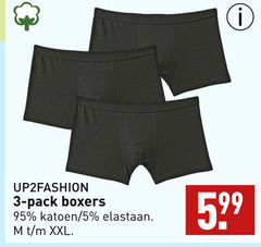  3 5 pack boxers katoen elastaan xxl 