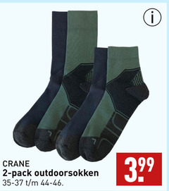  2 crane pack outdoorsokken 