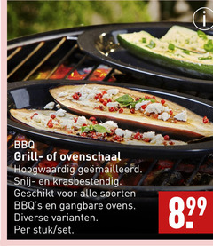  bbq grill ovenschaal hoogwaardig snij krasbestendig soorten gangbare ovens stuk 