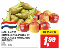  hollandse conference peren morgana appelen 2 99 kilo 1 