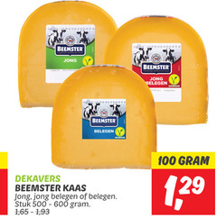  100 beemster premium jong gewicht belegen and kaas dekavers stuk 1 