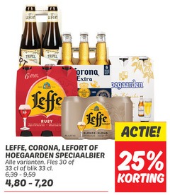  lefort leffe hoegaarden corona speciaalbieren 6 25 30 33 100 tripel ruby notes fruits fijne toets with cerveza blanche vel blonde blond speciaalbier fles blik 9 4 80 7 20 