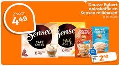 2 8 249 279 449 12312 douwe egbert oploskoffie en senseo milkbased 8-10 stuks voor sense bense cafee latte vanilla   coffee pads egberts lerner   belicieux warm koud chaud saramel t verwenkoffie cafe sourmand oncur per macchiato stuk advies- prijs 