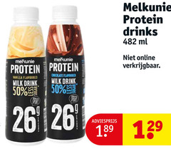  26 50 melkunie protein drinks ml online vanilla flavoured chocolate milk drink sport for 