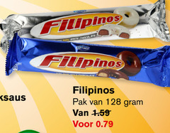  128 filipinos real white chocolate pak 