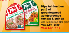  pate romig tuinkruiden dippen groente kips zongedroogde tomaat kuipjes 